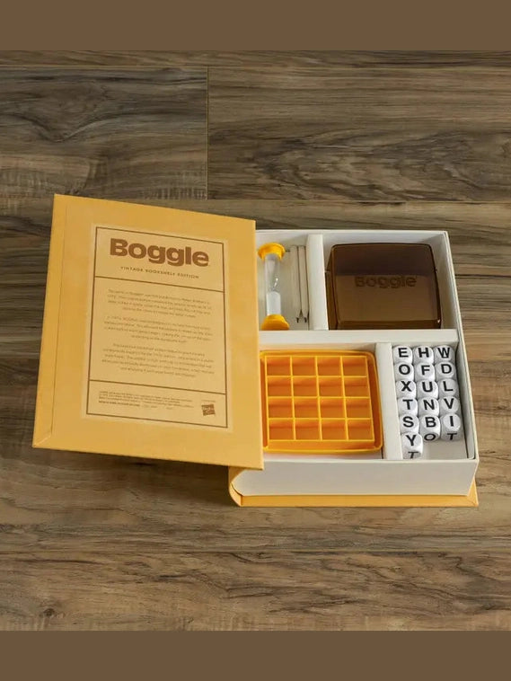 WS Game Company Boggle Vintage Bookshelf Edition