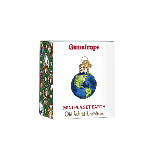 Mini Planet Earth Ornament