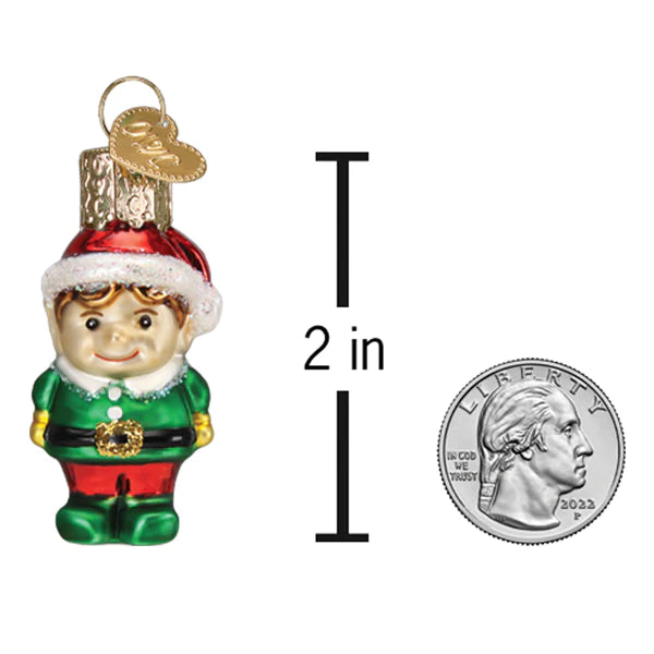 Mini Elf Ornament