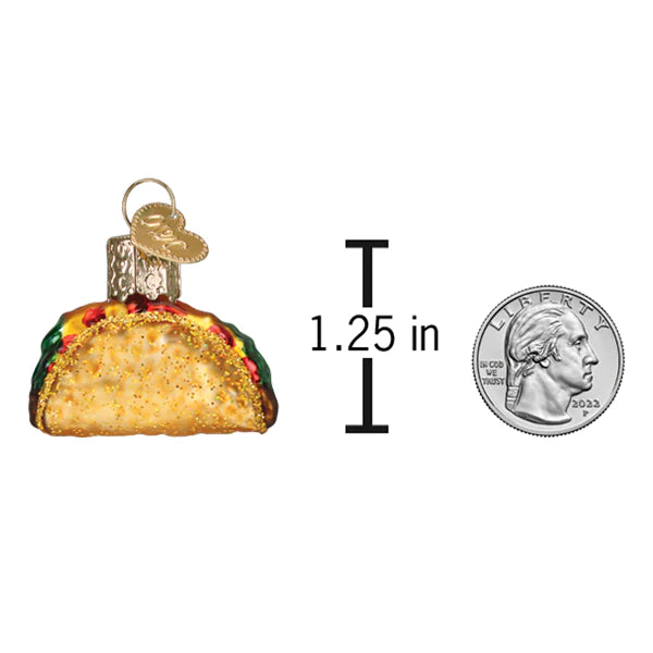 Mini Taco Ornament⁰
