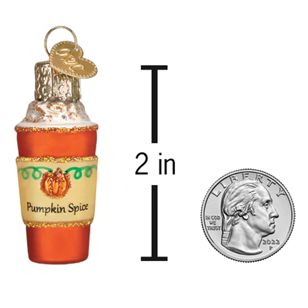 Mini Pumpkin Spice Latte Ornament
