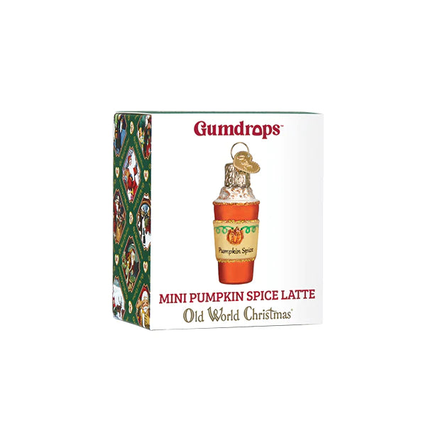 Mini Pumpkin Spice Latte Ornament