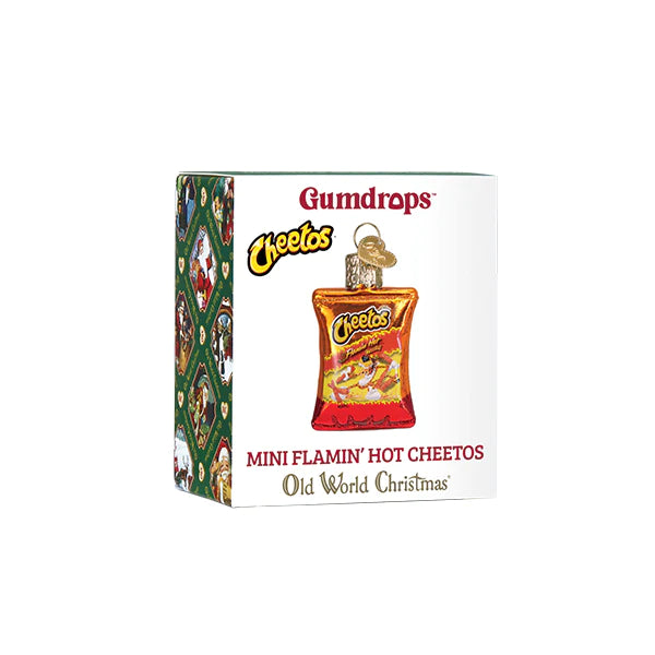 Mini Flamin' Hot Cheetos Ornament