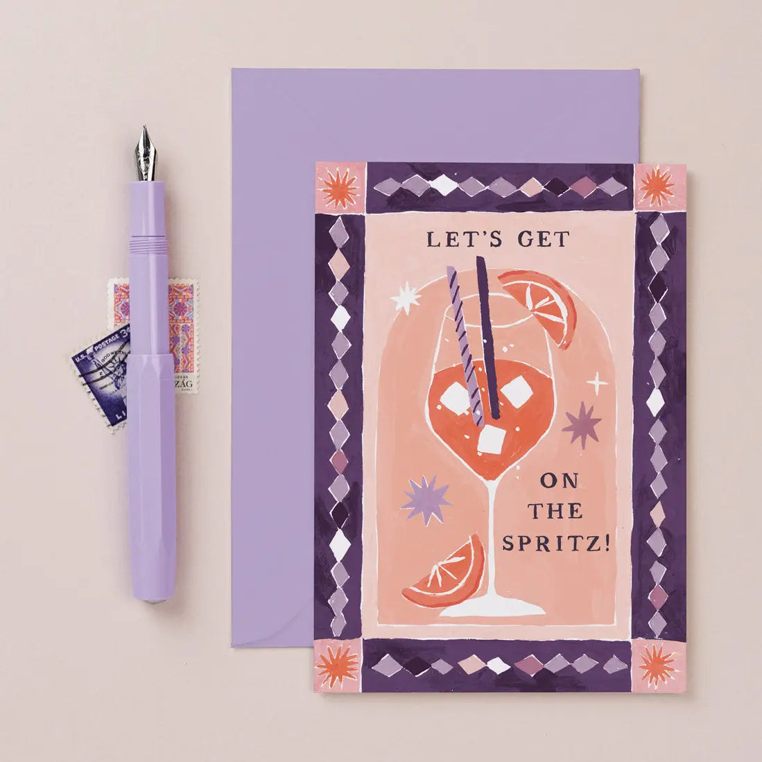 Aperol Spritz Birthday Card | Cocktail Summer Birthday Cards