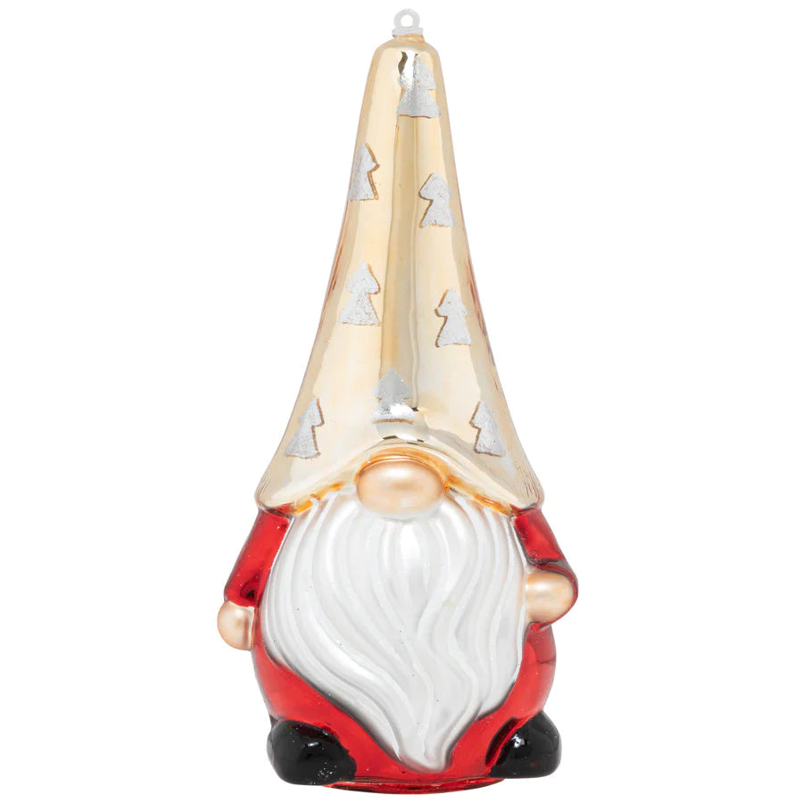 Tree Topped Gnome Ornament