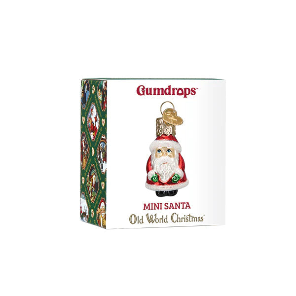 Mini Santa Ornament