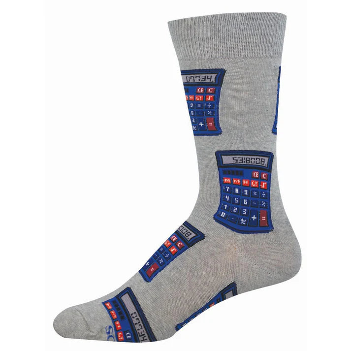 Hello Boobies Light Gray Heather Socks