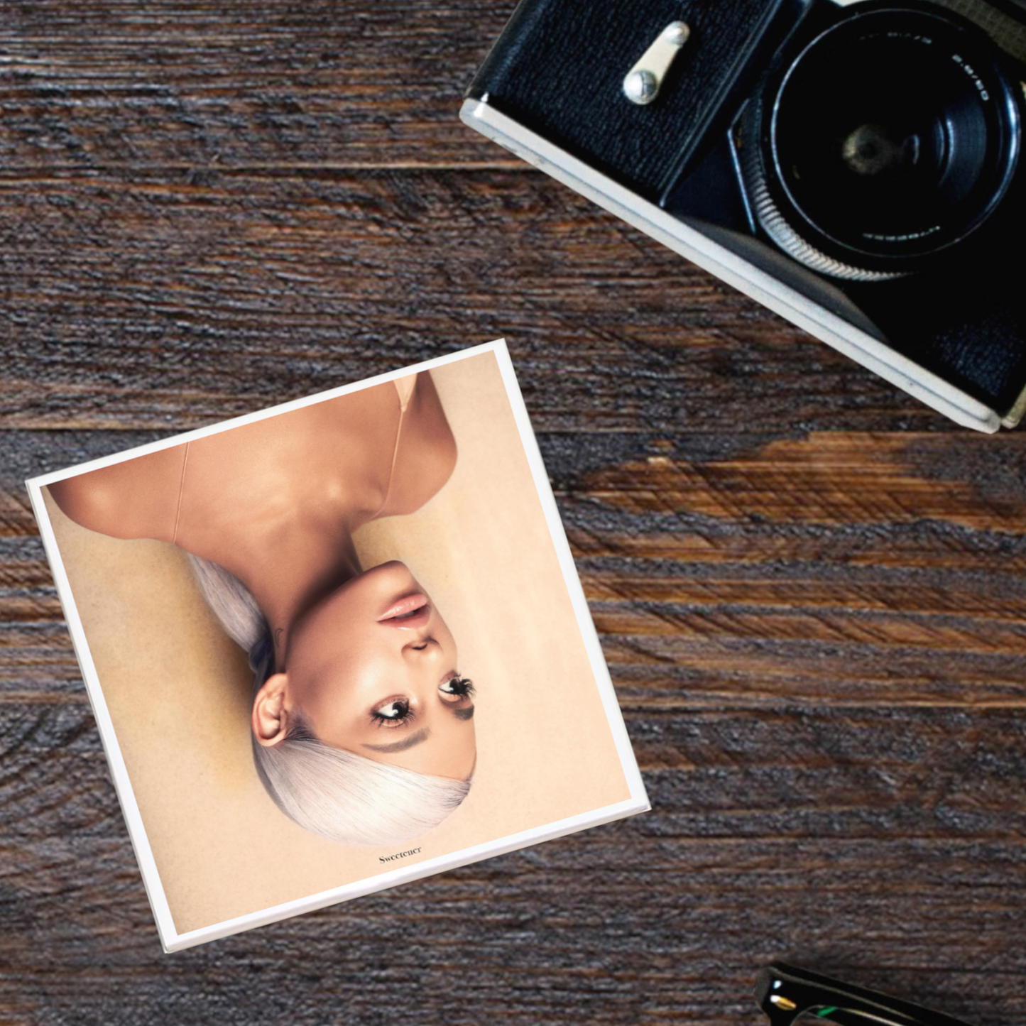 Ariana Grande Sweetener Album Coaster