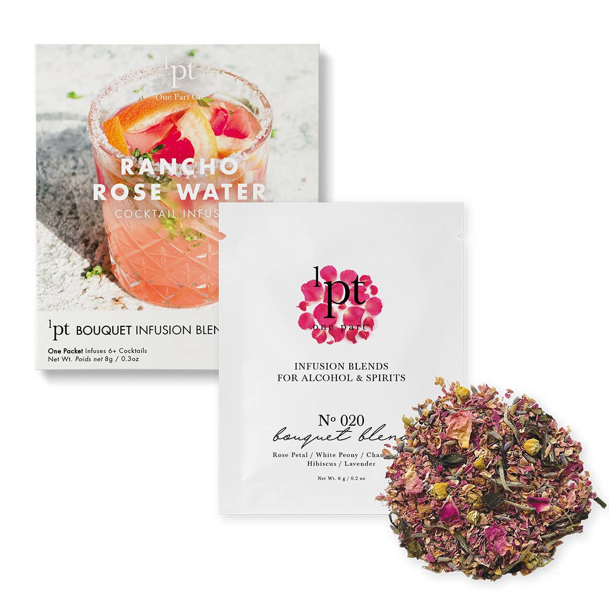 Rancho Rose Water Cocktail Infusion Kit