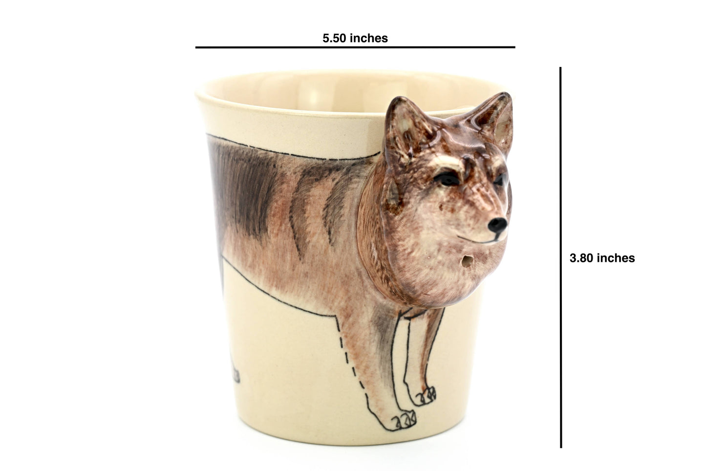 Wolf mug