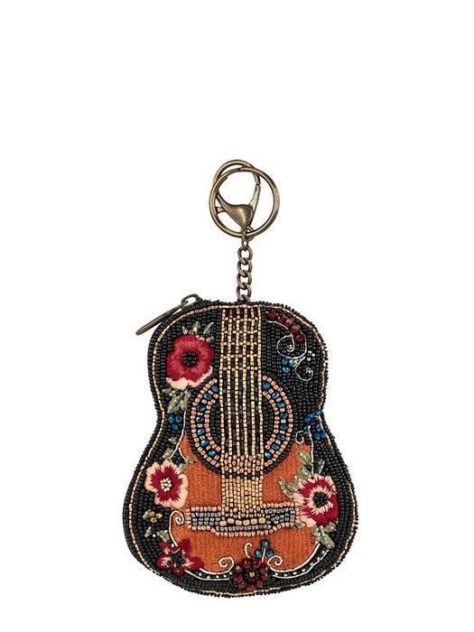 Classical Vibe Beaded Guitar Coin Purse