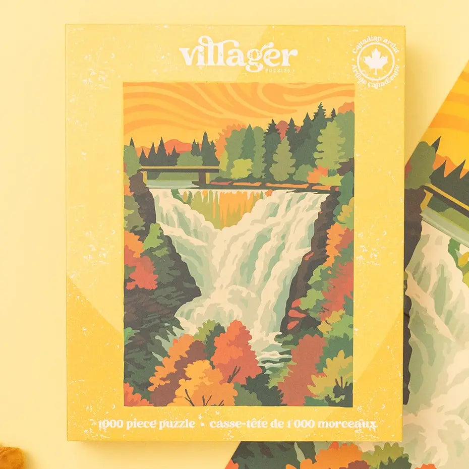 Autumn Cascade | 1000-Piece Puzzle | Designed in Canada