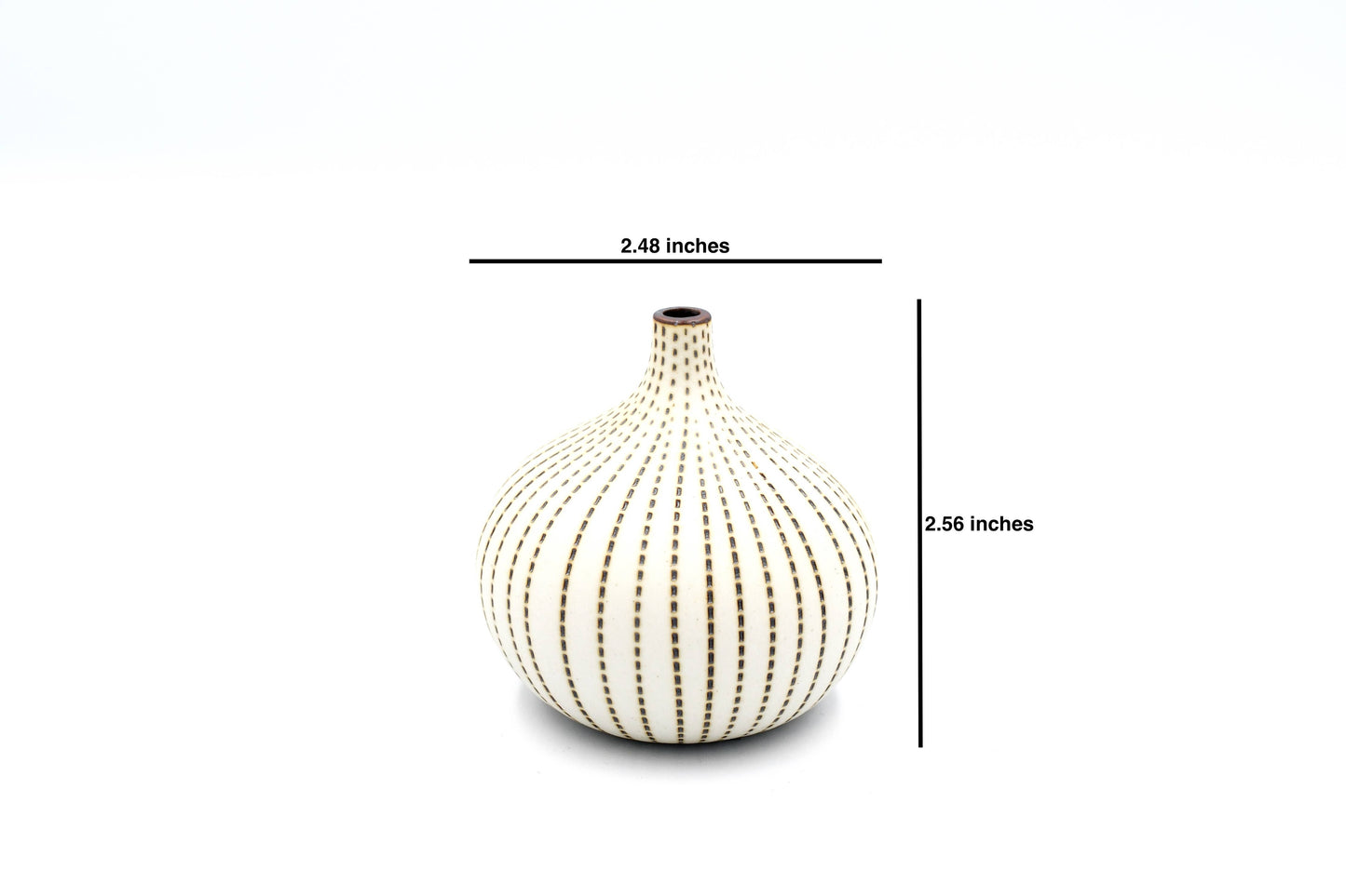 Congo Tiny Handcrafted Porcelain Bud Vase