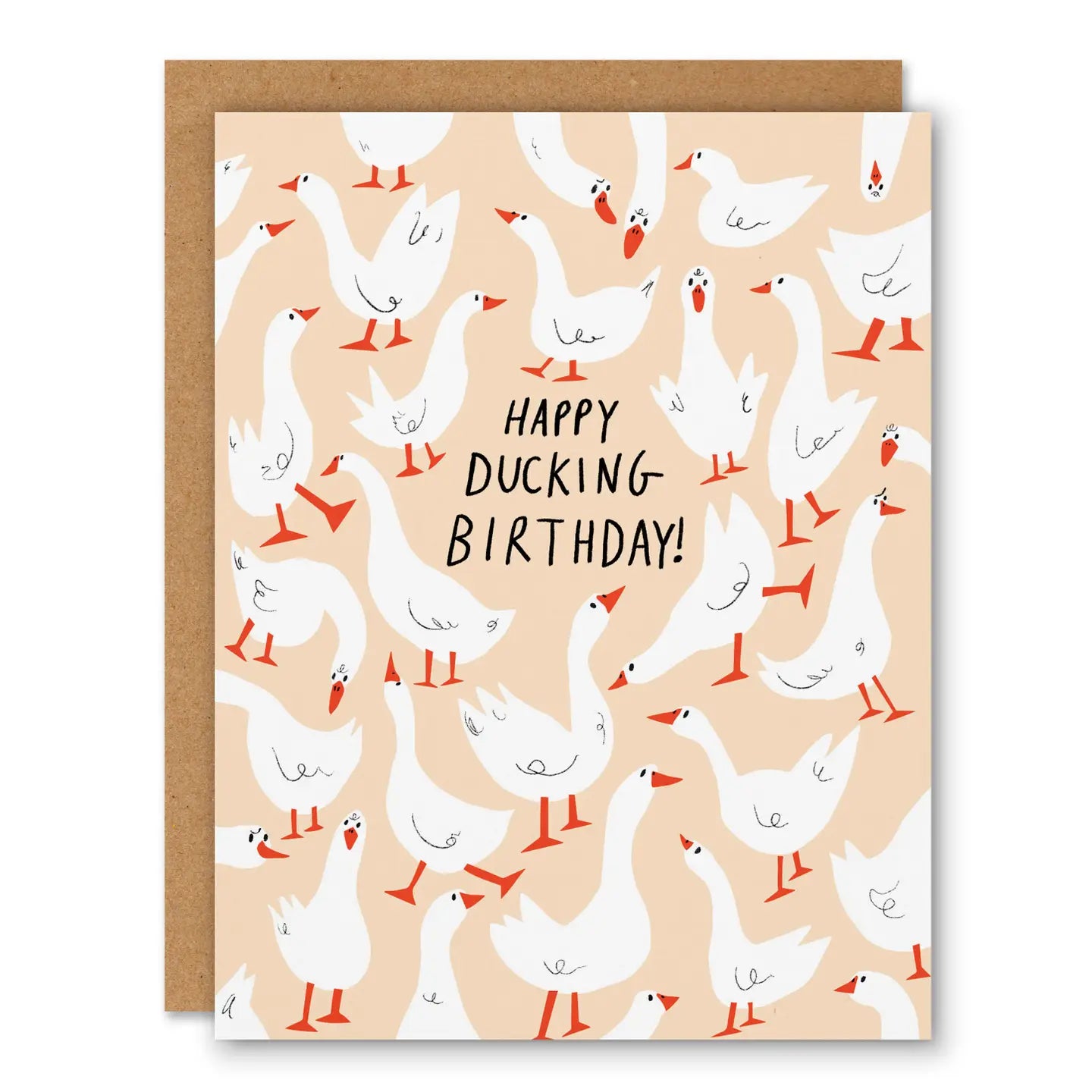 Ducking Birthday - Birthday Greeting Card