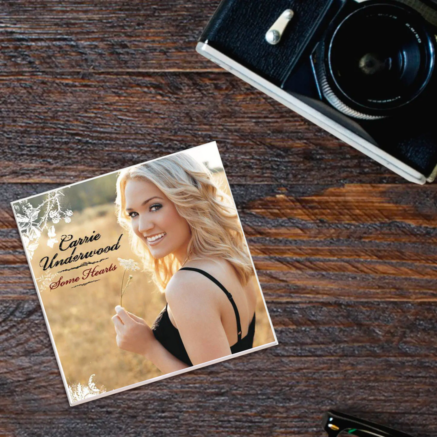 Carrie Underwood Some Hearts Album Coaster