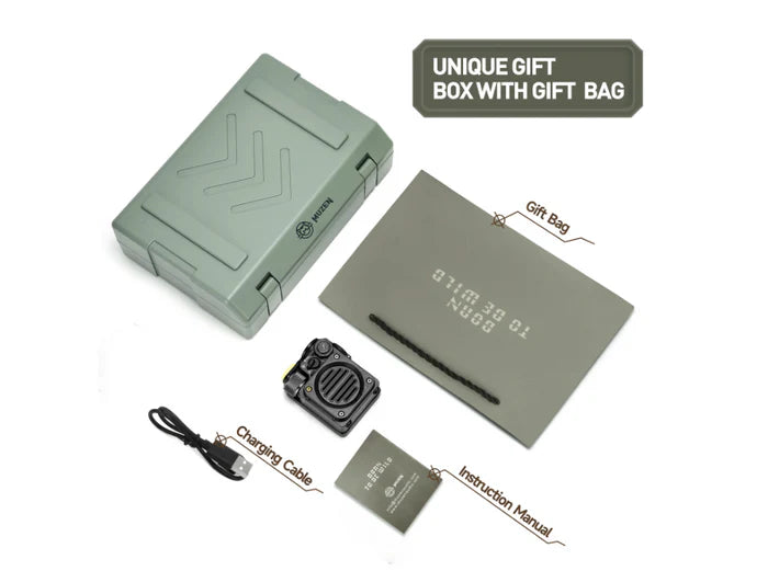 MUZEN Wild Mini Rugged Outdoor Portable Bluetooth Speaker - Cool Grey