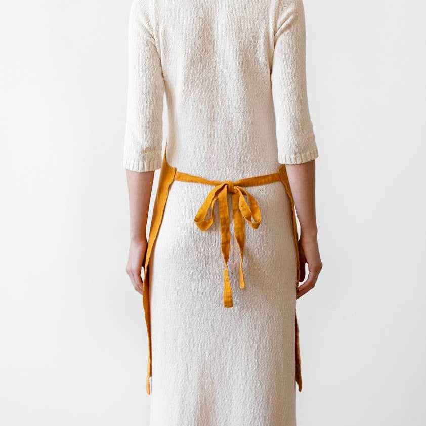 Daily Apron | Mustard Linen