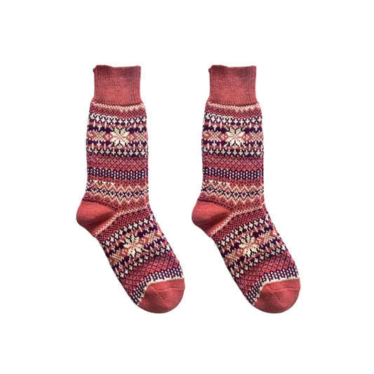 Nordic Rosa Soft Cozy Socks