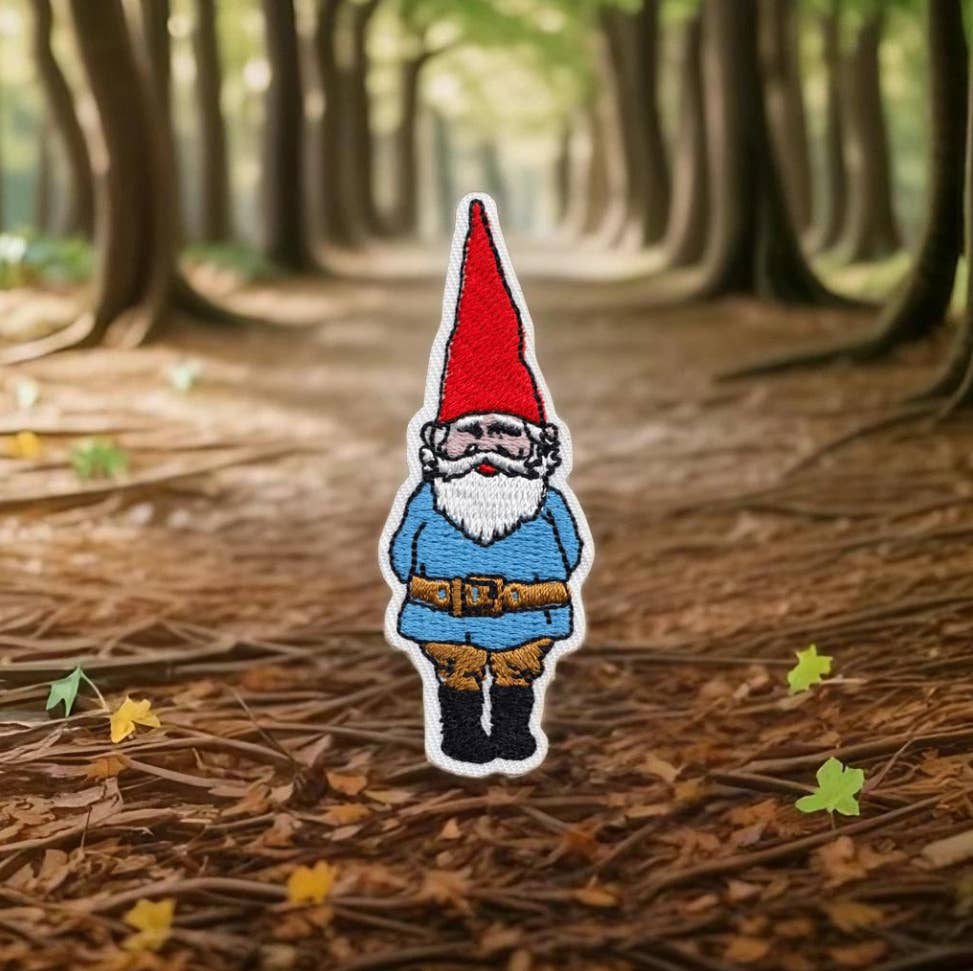 Patch - Garden Gnome - Gnorm - 3"