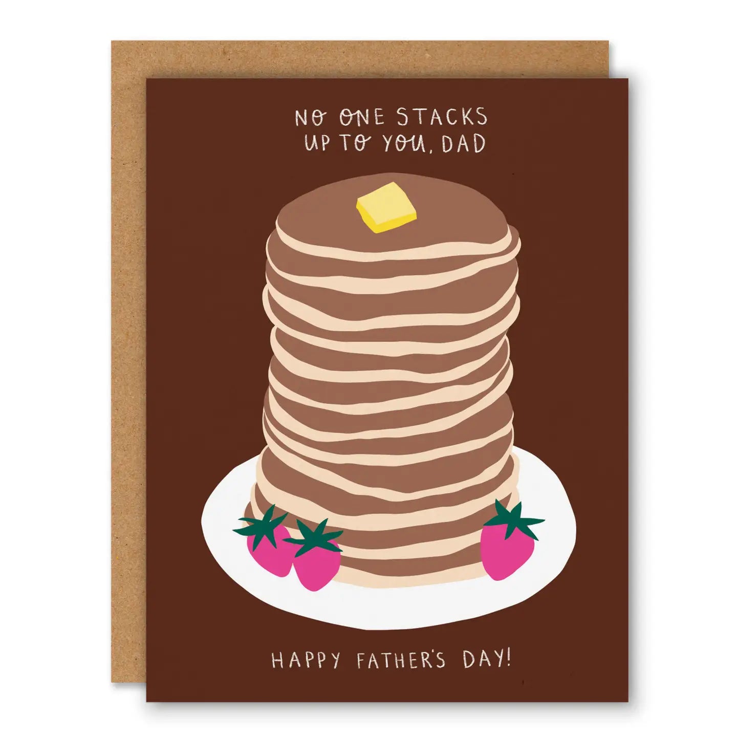 Pancakes Father's Day - Greeting Card