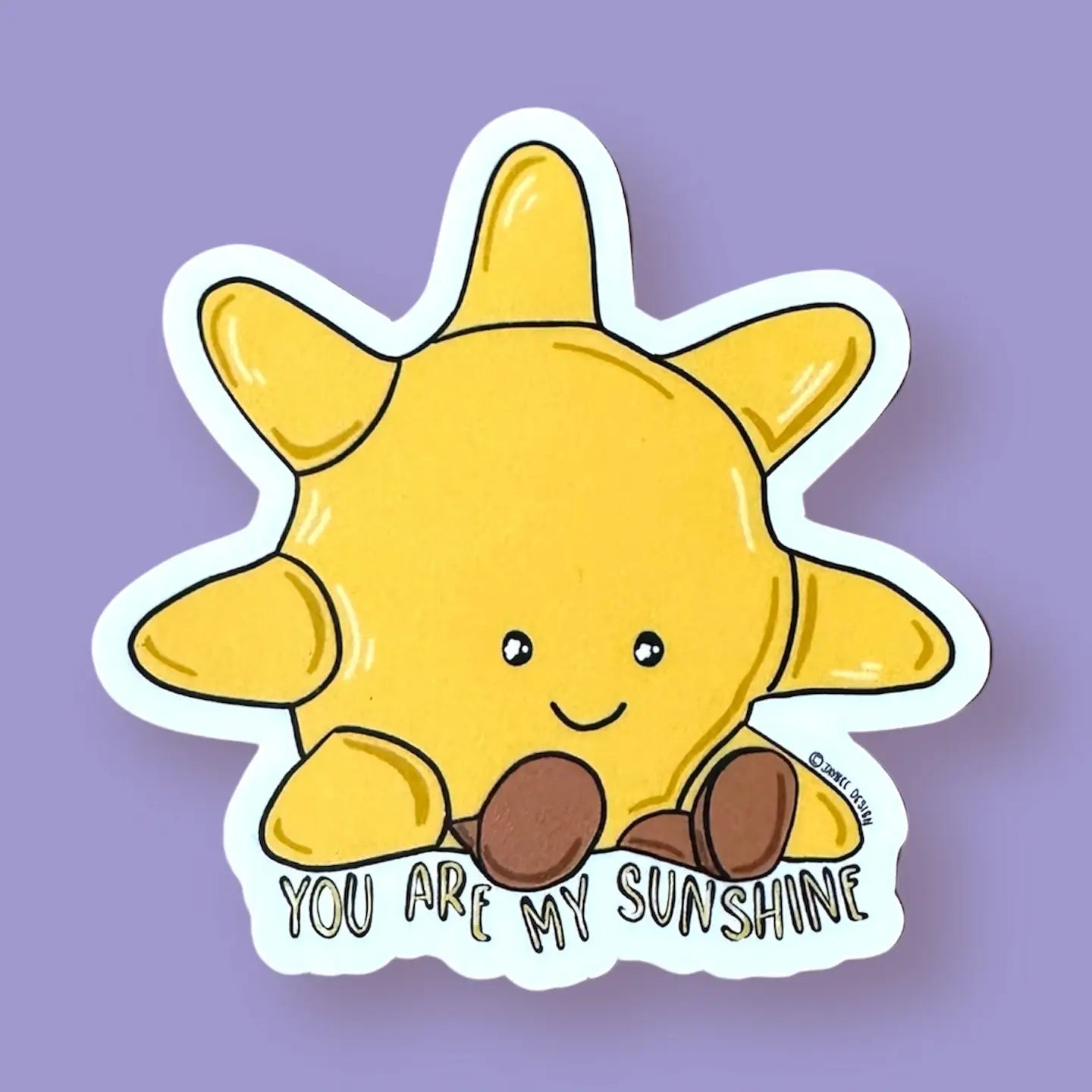 You Are My Sunshine Vinyl Sticker