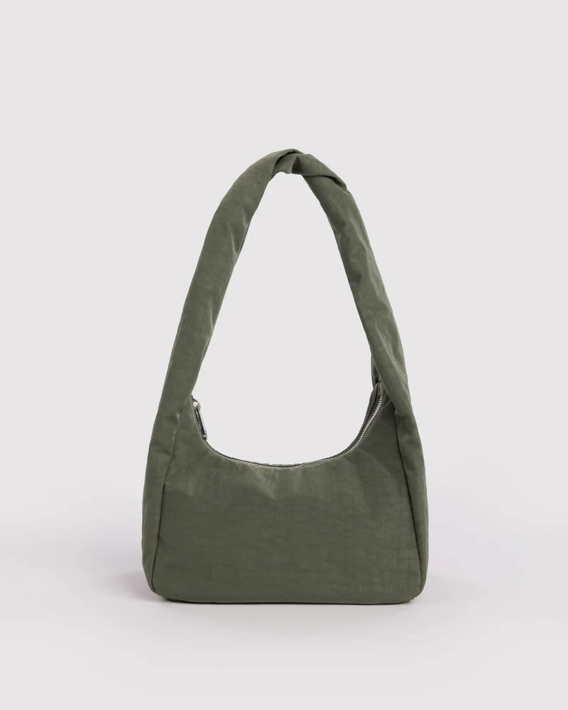 Small Nylon Meringue Bag - Caper