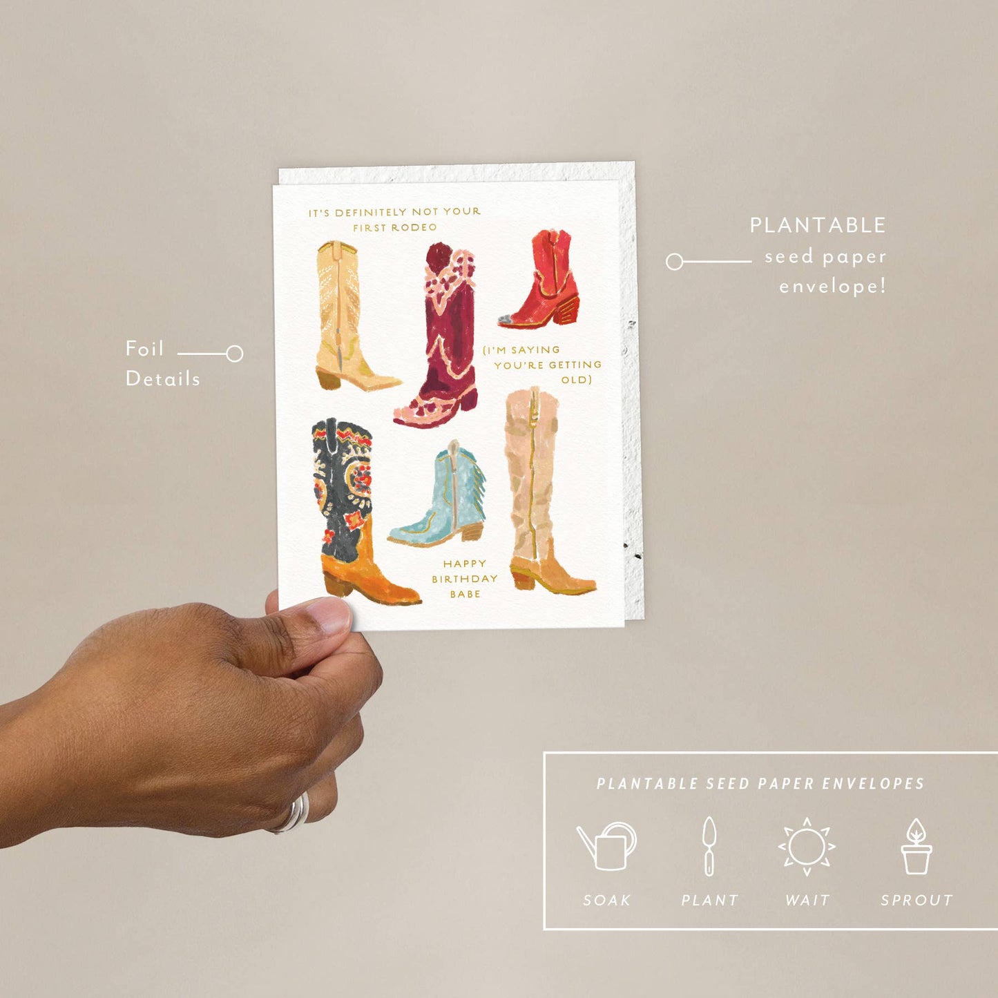 Not Your 1st Rodeo - Birthday Card