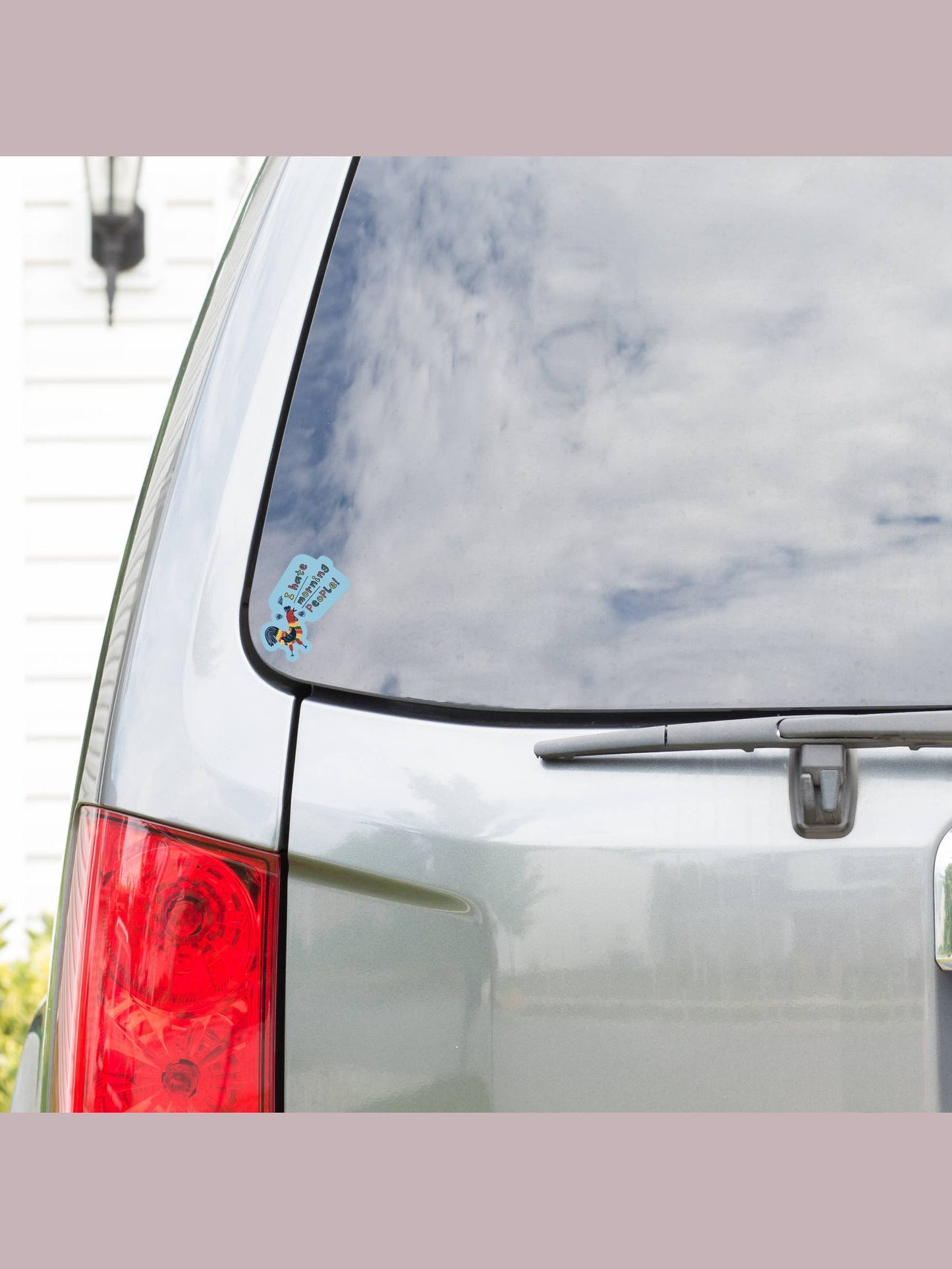 Funny Rooster High Quality Vinyl Sticker