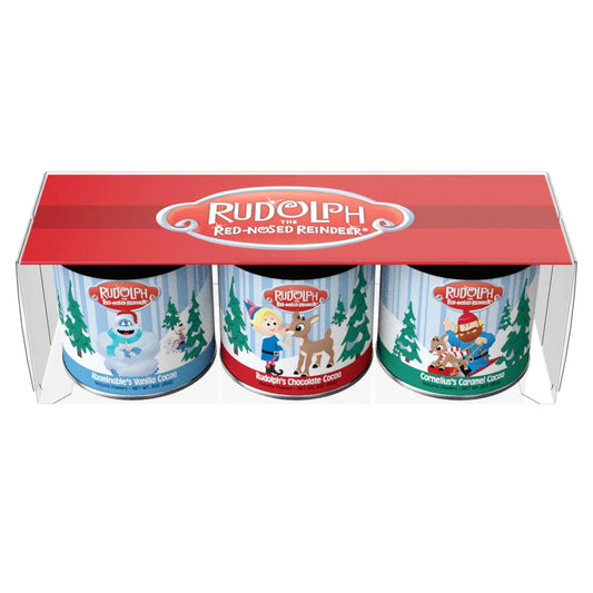 Rudolph Round Hot Cocoa Gift Set