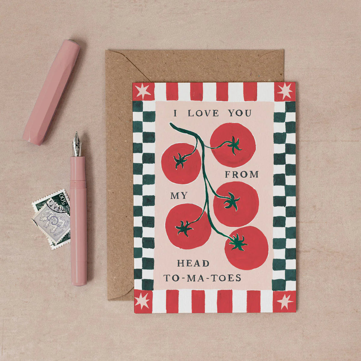 Tomatoes Love Card