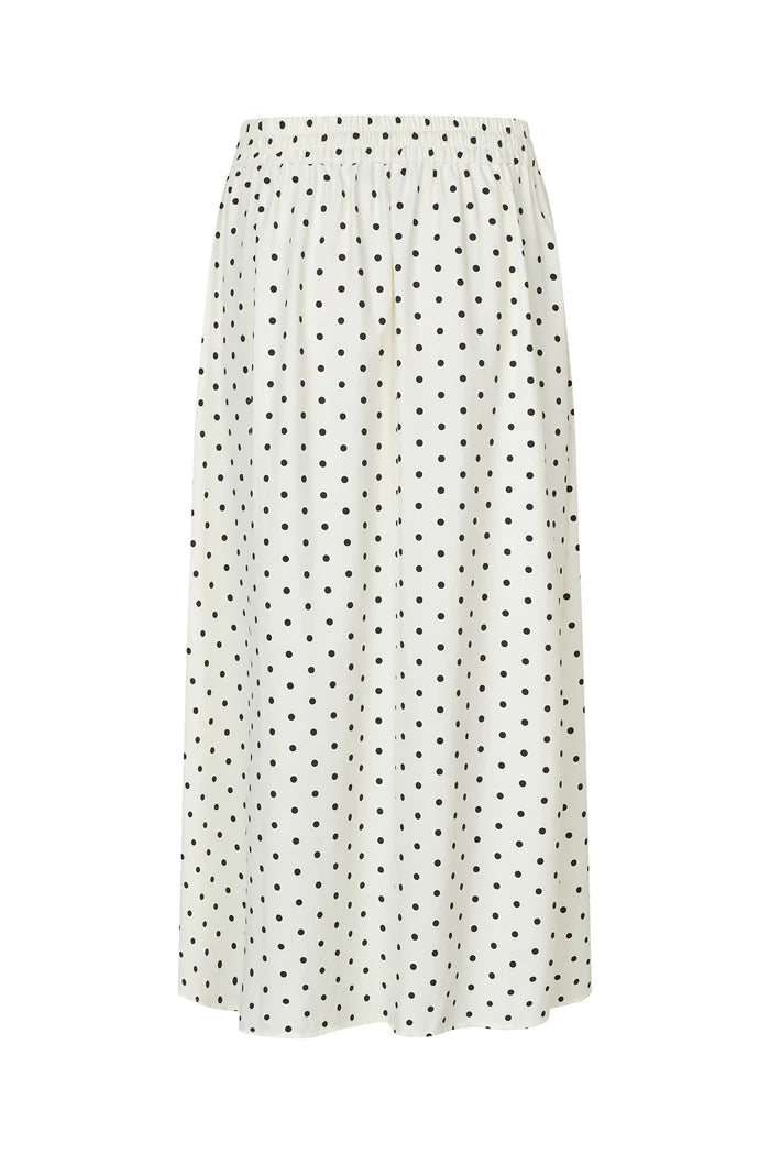 AkaneLL Midi Skirt | Dot Print