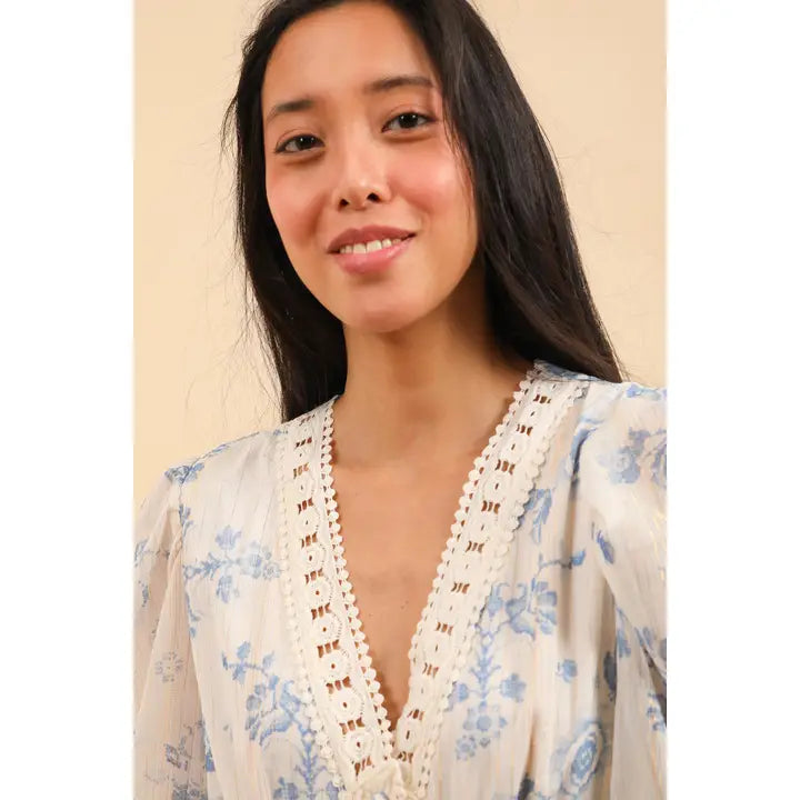 April Maxi Dress Floral Print