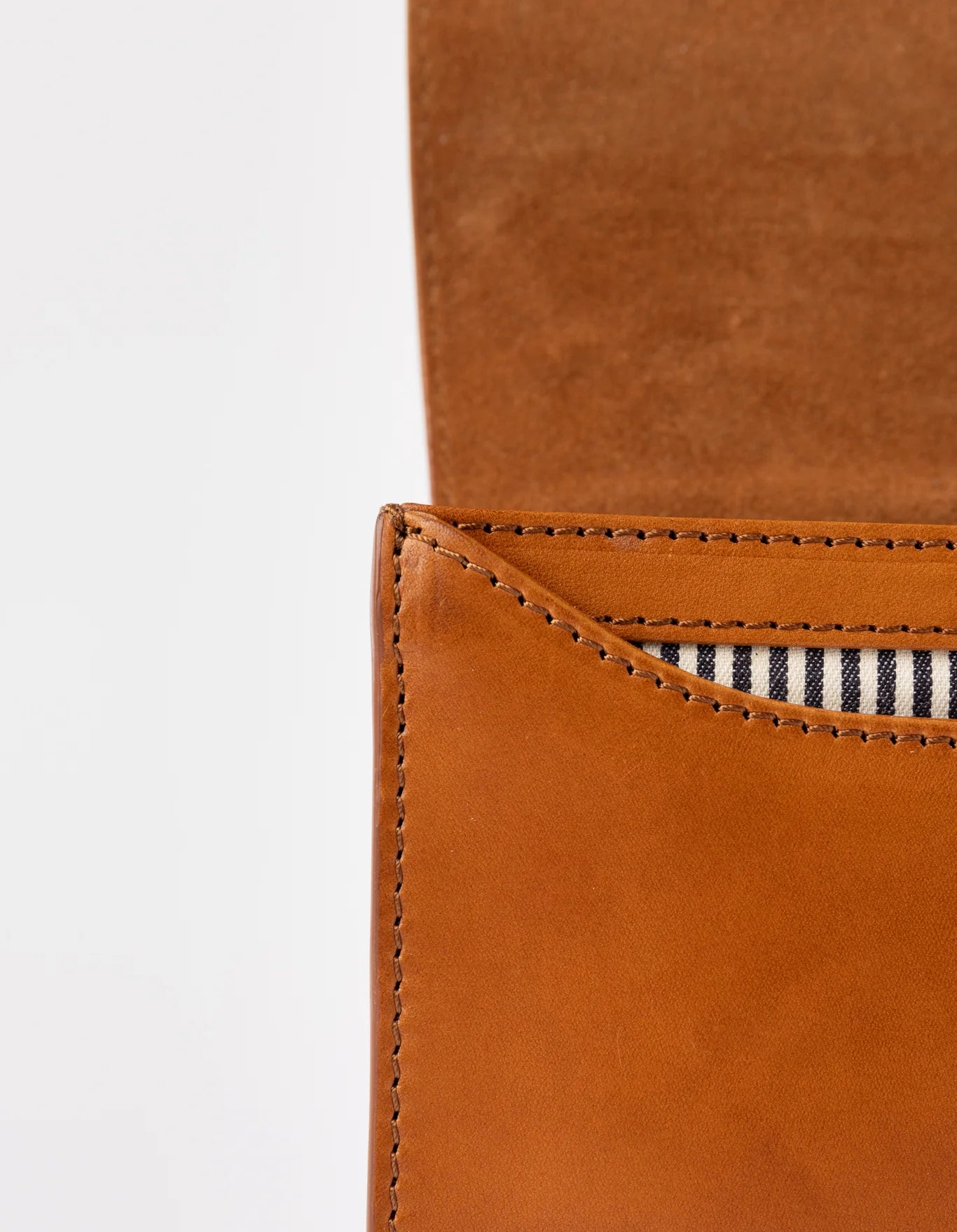 Audrey Mini Cognac Classic Leather Bag