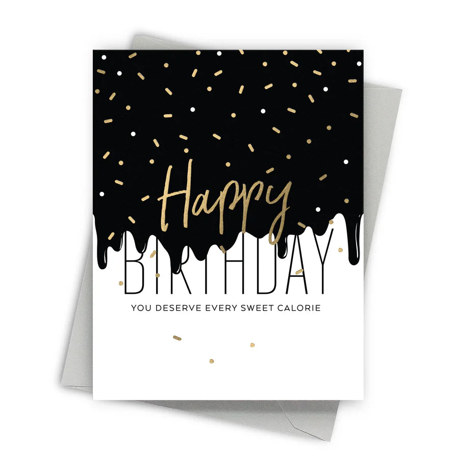 Sweet Calories Birthday Card