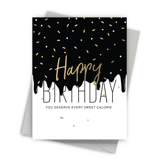 Sweet Calories Birthday Card