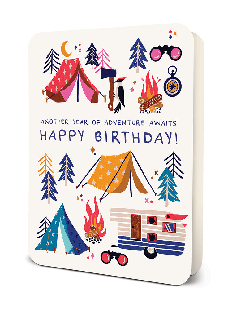 Adventure Awaits Deluxe Greeting Card