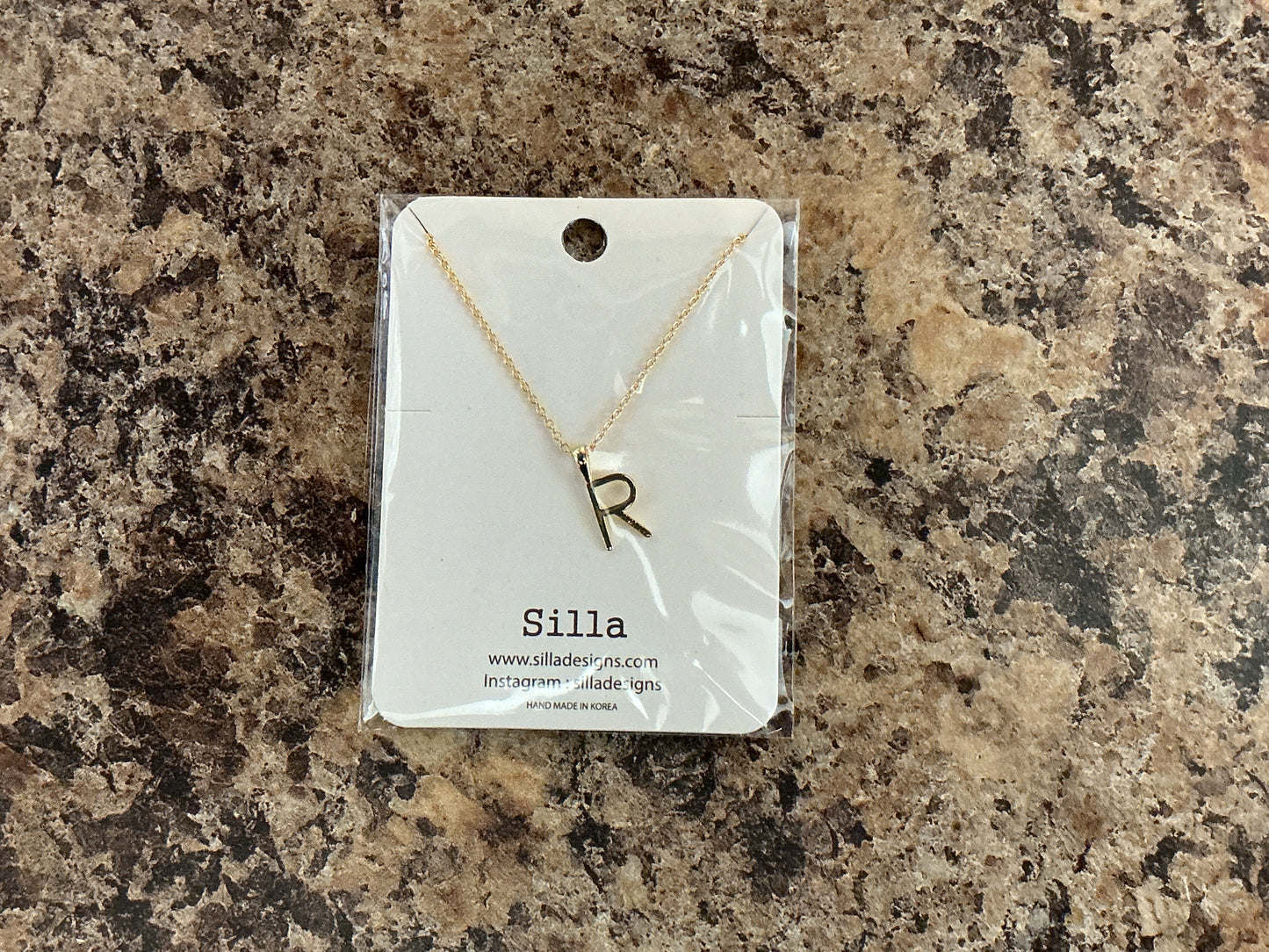 "R" Necklace