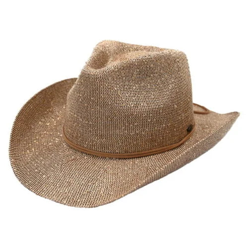 Sparkle & Shine Sequined Cowgirl Hat