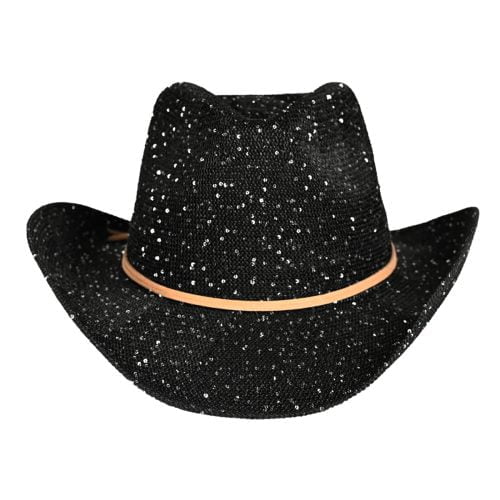 Sparkle & Shine Sequined Cowgirl Hat