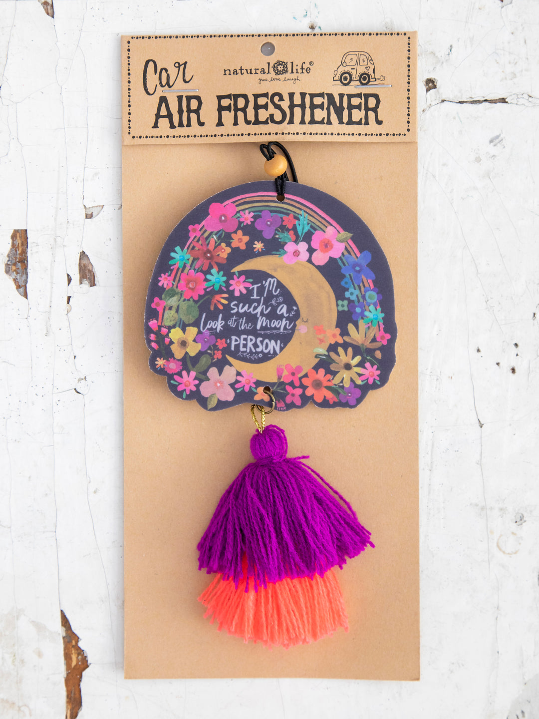 Air Freshener - Look at the Moon Person