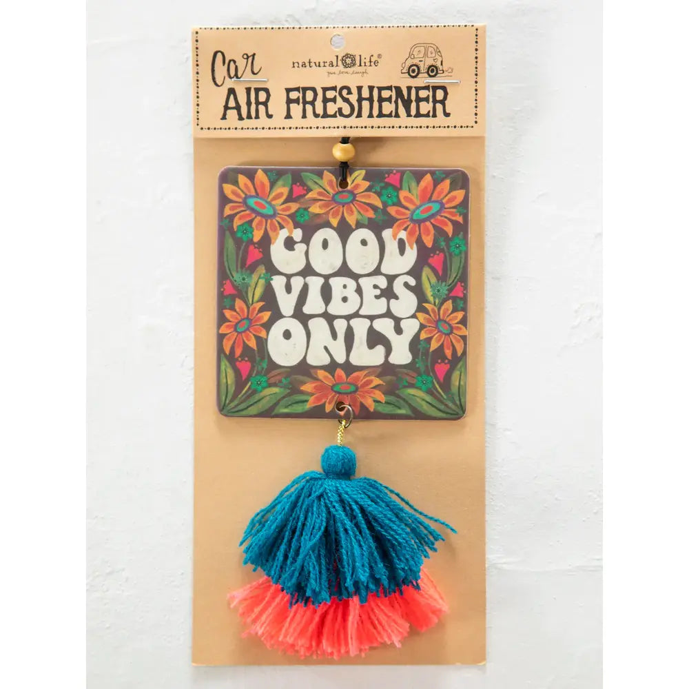 Car Air Freshener - Good Vibes Only