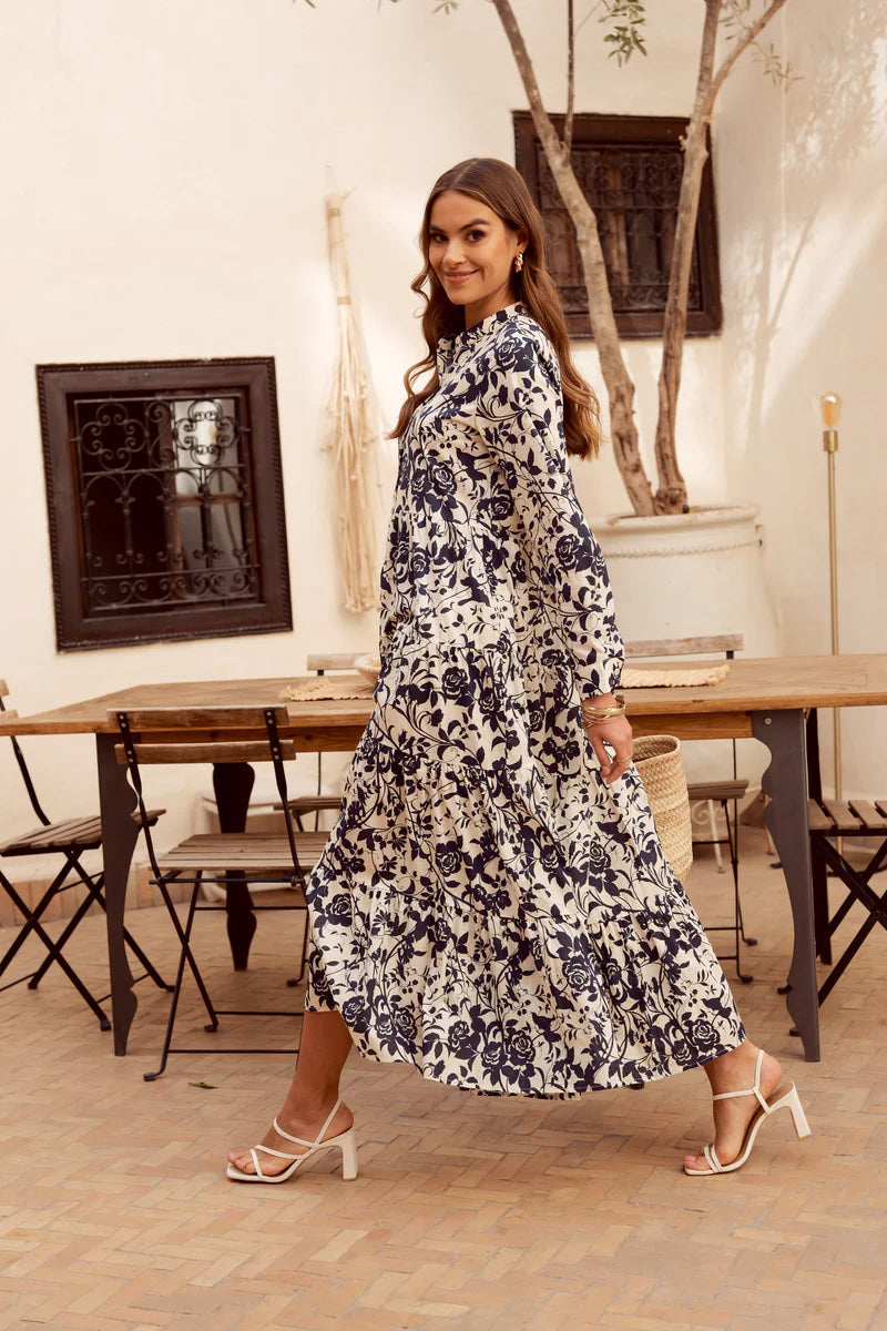Marbella Floral Maxi Dress