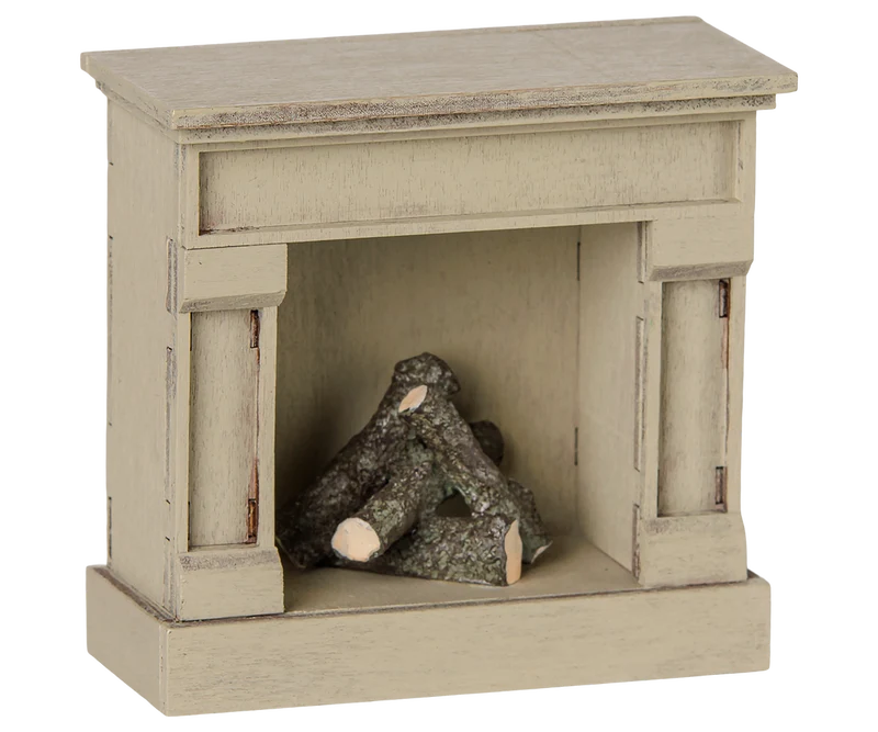 Mouse Fireplace - Off white