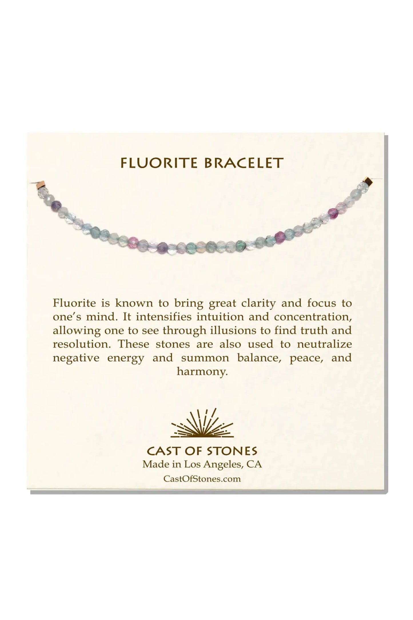 Fluorite Bracelet