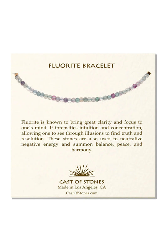 Fluorite Bracelet