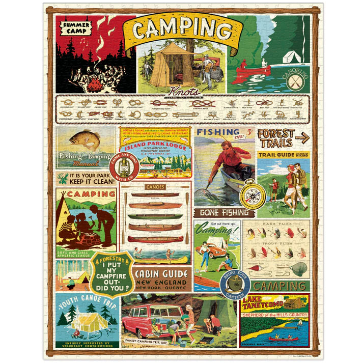 Camping 1000 Piece Puzzle