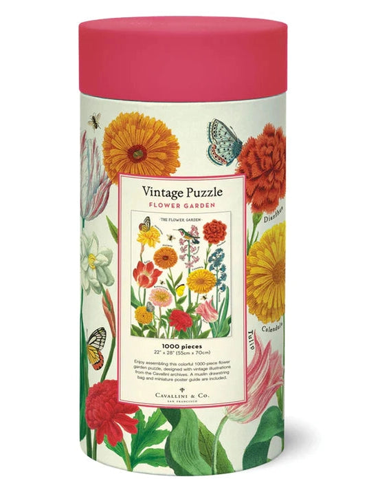 Flower Garden 1000 Piece Puzzle