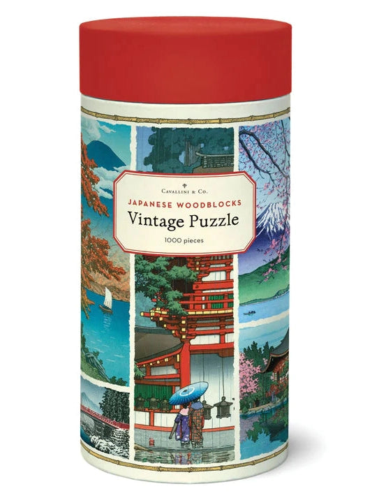 Japanese Woodblocks 1000 Piece Puzzle
