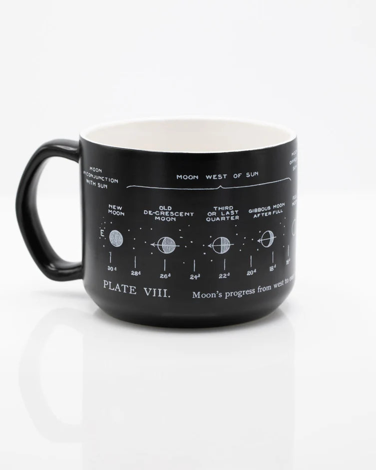Lunar Phases Ceramic Mug