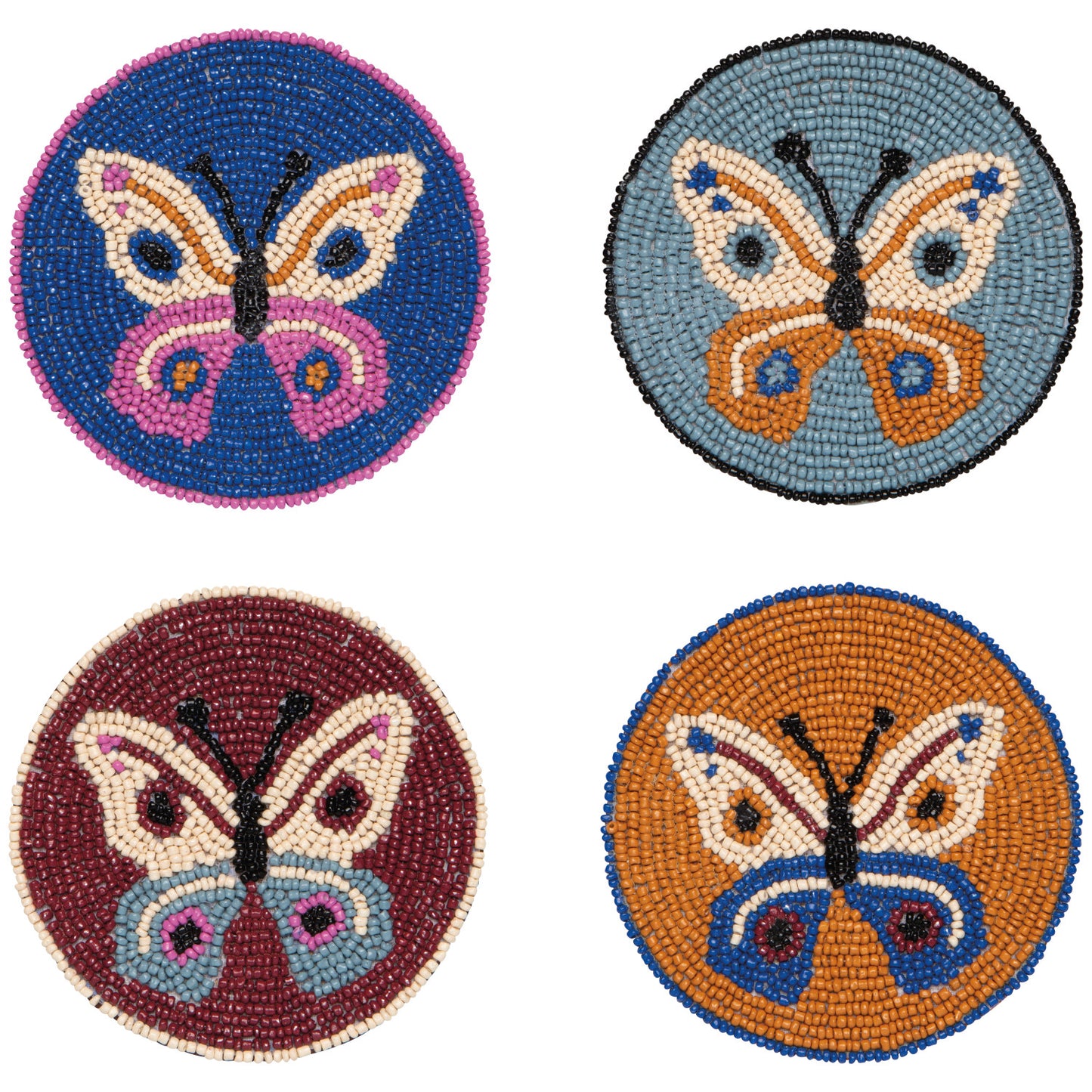 Aurora Beaded Coasters Individual